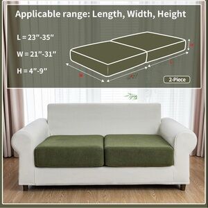 Green Sofa Cushion Covers